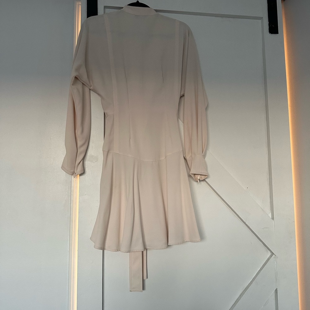 Elegant Beige Women's Dress